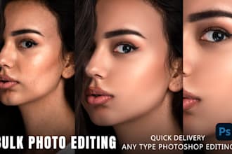 do bulk photo editing any adobe photoshop editing and retouch