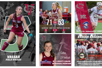 create sports graphics for web or print use
