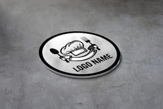 create a vector face logo for you