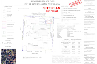 draw site plan,plot plan for city permit drawing