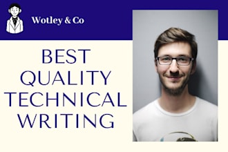 be your incentive and productive technical writer