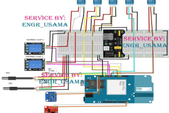 do program arduino micro controller and circuit designing