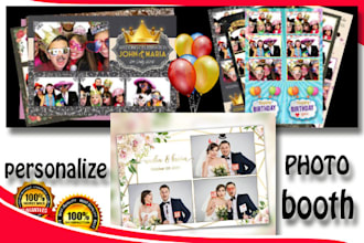 do any creative photobooth templates in 24hrs