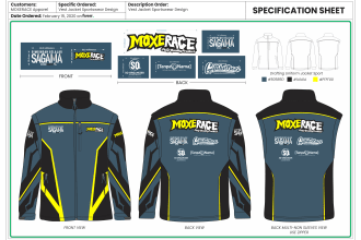 design jacket racing, vest jacket streetwear