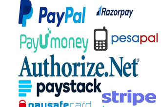 integration payment gateway in wordpress and core php