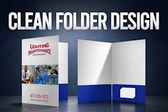 design a top notch presentation folder