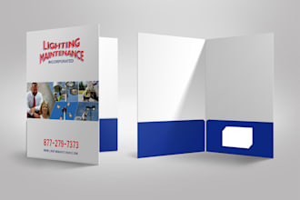 design a top notch presentation folder