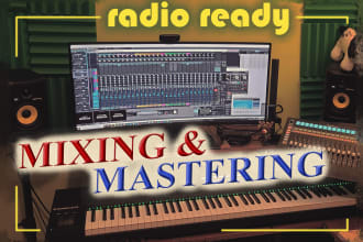 professionally mix and master your song or instrumental