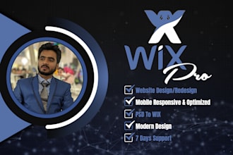 do wix website development, wix store customization