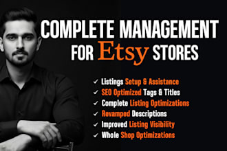 completely manage your etsy store