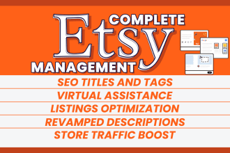 completely manage your etsy store