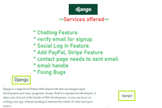 add many features in your django website and make beautiful