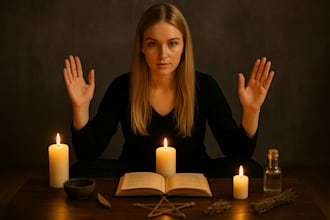 cast a powerful spell to attract luck and open new opportunities
