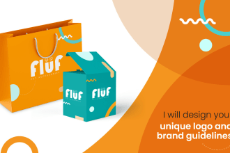 design your unique logo and brand guidelines