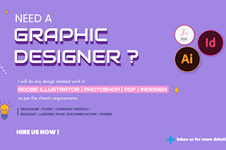 design your brochure, flyer, company profile, proposal