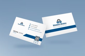 create professional elegant  unique business visiting cards