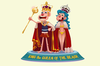 draw pop art character illustration