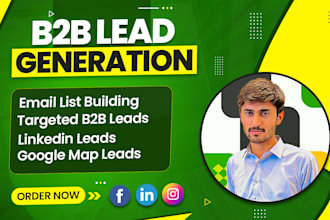 do google map lead generation, email address, and b2b linkedin lead generation