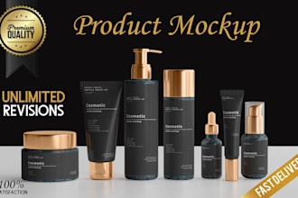 make realistic product mockups and background removal