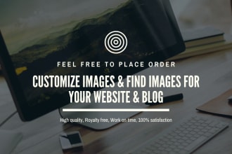 design custom images and find images for your website, blog
