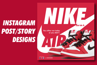 design instagram posts and stories