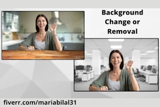 edit and change background of any images