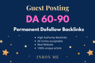 do guest post on high da pa websites with dofollow backlinks