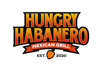 create an awesome hungry grill logo design
