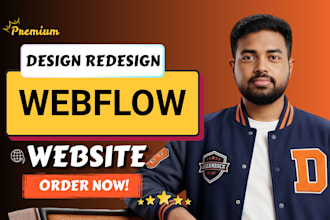 design webflow website, figma to webflow wordpress to webflow expert