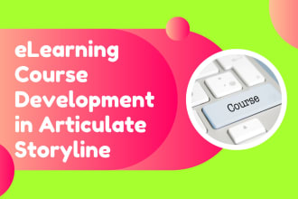 develop an elearning course using the articulate storyline