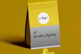 design 3d product mockup for amazon, ebay, etc