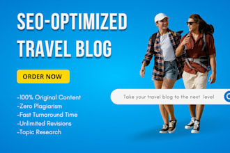 write highly engaging articles for your travel blog