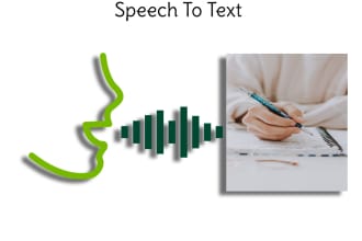 convert speech to text for english, hindi and gujarati