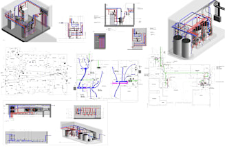 do hvac plumbing electrical fire mep design on revit autocad