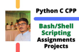 c, cpp, and python projects