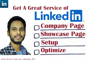 setup and optimize your linkedin company page