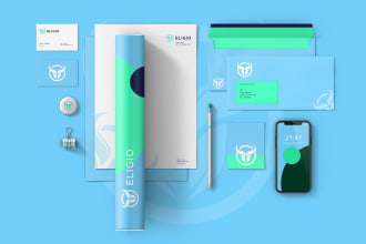 create brand name, slogan and complete branding package with logo