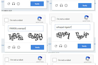 do image captcha text captcha data entery