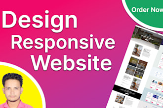 design responsive wordpress website by using elementor pro