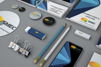 design eye atching business card, letterhead and stationary items