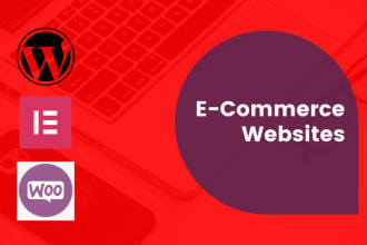 develop shopify wordpress elementor pro ecommerce website