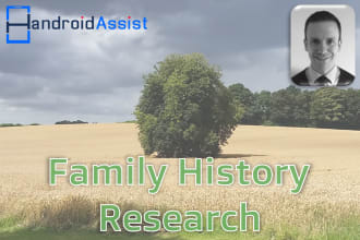 research your family tree and history