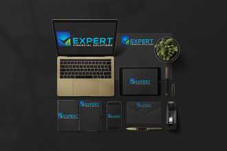 design financial, consulting, accounting logo