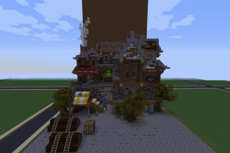 build a hub or map for your minecraft server
