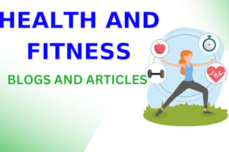 write engaging SEO content on health, fitness and marketing