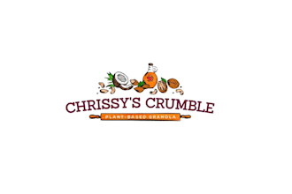 design chrissys crumble logo