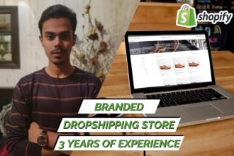 build one product automated shopify dropshipping store