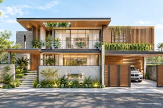 create 3d landscape design, backyard design, site plan and walkthrough