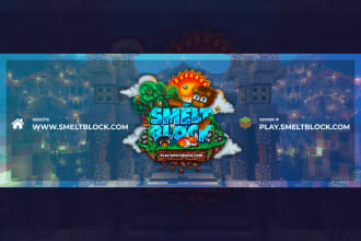 make a static banner for your minecraft server