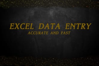do excel data entry